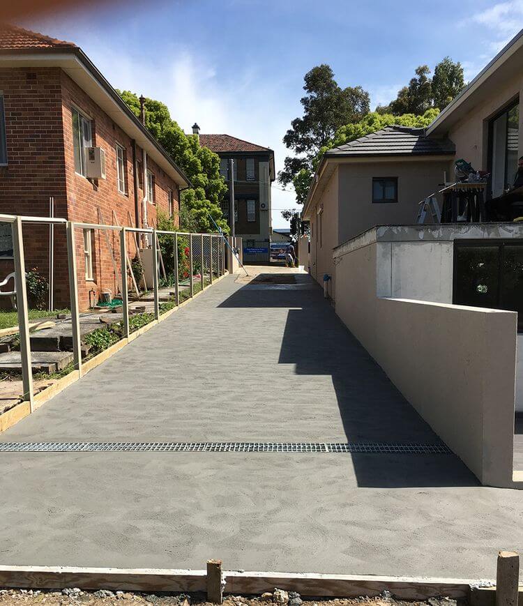 plain driveway