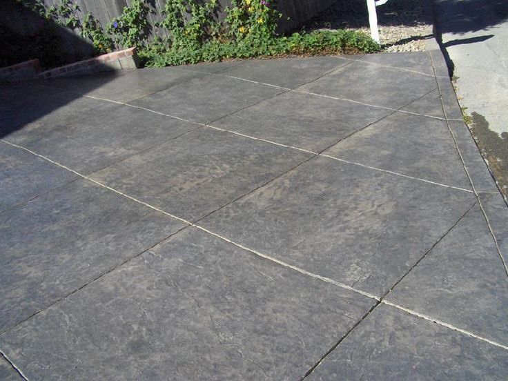 Stamped Driveways or slabs